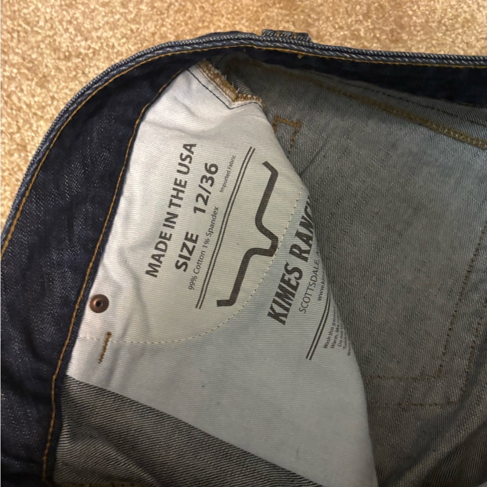 Kimes Ranch Indigo Denim Jeans - Picture 3 of 4